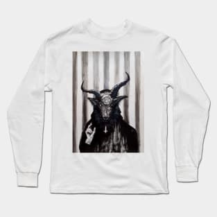 Baphomet Redeemer Long Sleeve T-Shirt